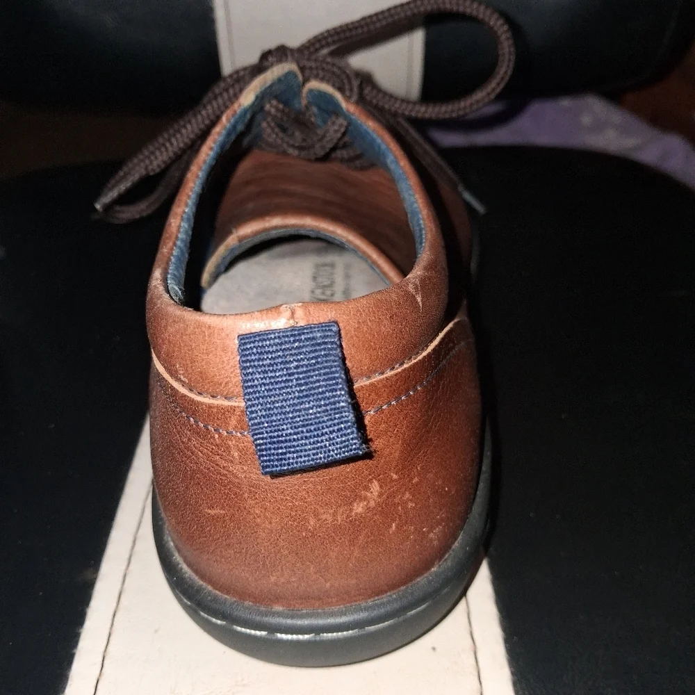 Birkenstock Men's Brown Leather Casual Shoes In A EU 43 Or US 10-10.5 Luxury